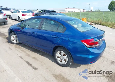 2013 Honda Civic Lx из США, поврежденный, VIN 19XFB2F57DE034792
